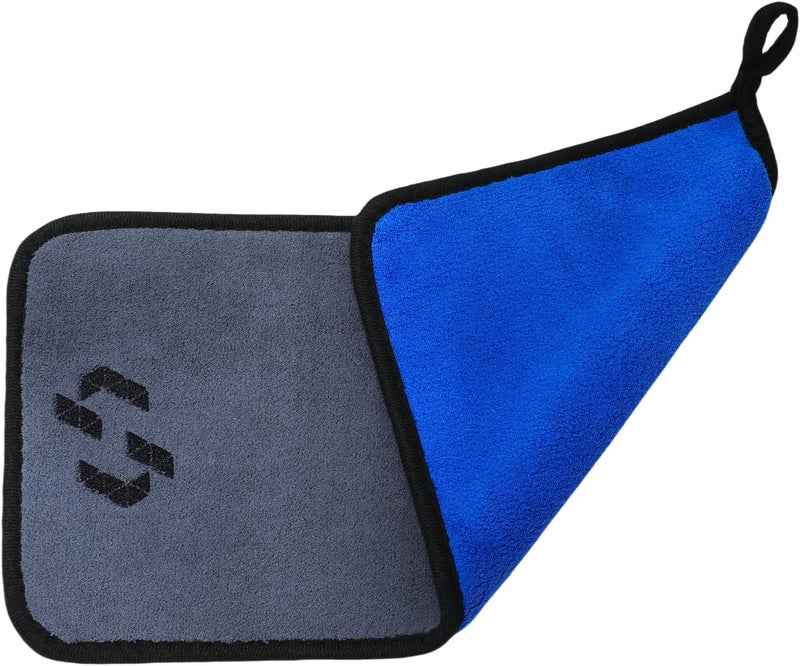 HEYBALL Premium Billiard Cue Cleaning Towels 2‑Pack, 16 x 12 in 800 GSM Microfiber Cloth – Ultra‑Thick Lint‑Free Wipe for Pool Cue, Balls & Table – Hanging Loop - Image 3